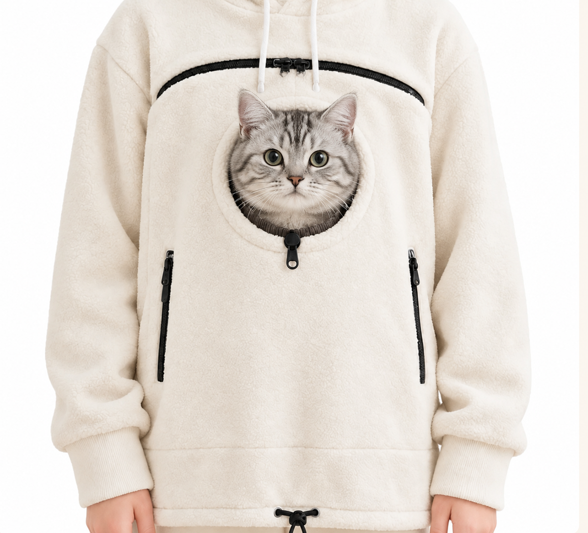 PetPocket Cozy Carrier Hoodie