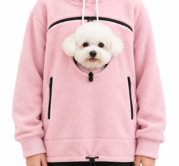 PetPocket Cozy Carrier Hoodie