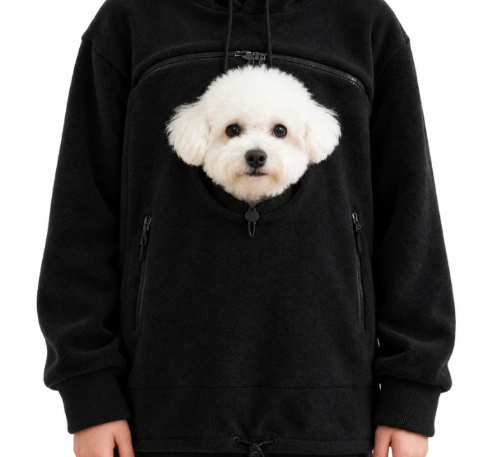 PetPocket Cozy Carrier Hoodie
